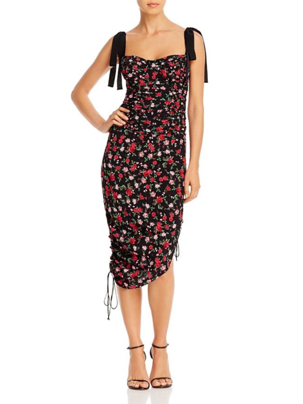 NEW For Love & Lemons Set Tainted Bustier Top & Molly Skirt Rose Small